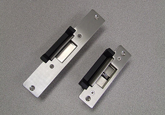 Two electric strikes